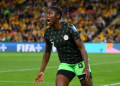 The Prolific striker, Asisat Oshoala added the third goal in the 66th minute, calmly finishing from a pass by captain , Rasheedat Ajibade shortly after coming on as a substitute