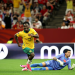 Nestroy Irakunda scored a 27th minute goal to take Australia 1-0 up against Turkey in FIFA World Cup Group D match