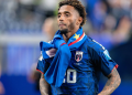 Cape Verdean striker Ryan Mendes, pictured here celebrating his country's qualification for the World Cup round of 32 on Friday night, is reportedly the subject of a rape complaint for alleged incidents dating back to March 2026