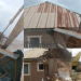 Remains of the kidnappers' den demolished by Oyo State government.