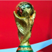 The FIFA World Cup Trophy is displayed during the Los Angeles stop of The FIFA World Cup 26 Trophy Tour by Coca-Cola at LA Live in Los Angeles