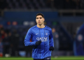 Paris Saint-Germain's Moroccan defender #02 Achraf Hakimi