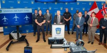 Peel Regional Police hold a press conference Tuesday following the complex fraud investigation.