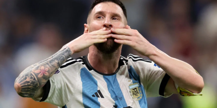 Argentina player, Lionel Messi