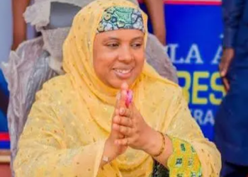 The wife of Katsina State governor, Mrs. Zulaihat Radda