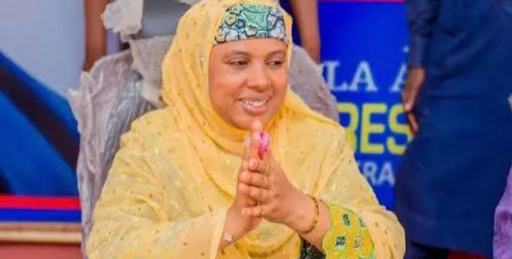 The wife of Katsina State governor, Mrs. Zulaihat Radda