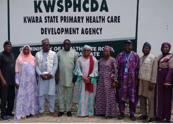 Officials of the Kwara State Primary Health Care Development Agency