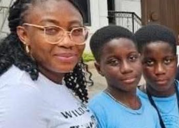 Gunmen on Wednesday kidnapped Mrs Adelabu and her two sons, Peter and Paul on their way to school.