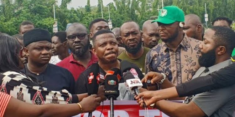 Youths rally in Abuja under the banner of "Nigerians Unite Against Insecurity”, decry politics of insecurity.