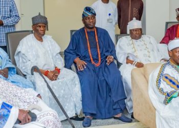 Some of the royal fathers who came to lobby for Danladi Salihu in Abuja on Monday