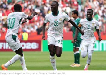 Senegal defeats Iraq by five unreplied goals in Toronto at the 2026 World Cup