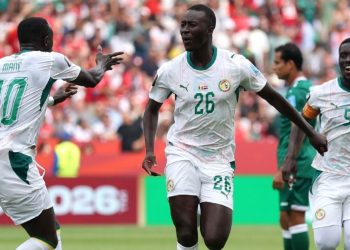 Senegal celebrates an emphatic win against Iraq in Toronto