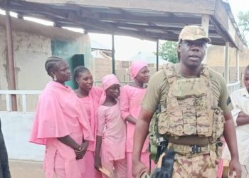 Teachers and students of Lassa Community school rescued by the Army Monday