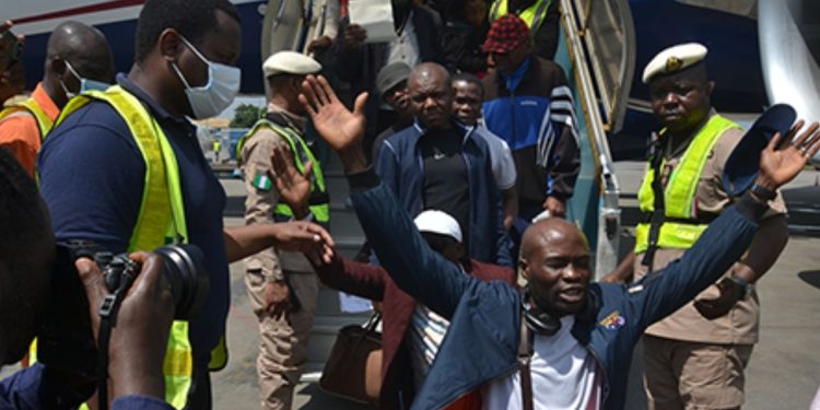 Second batch of Nigerian evacuees arrived Lagos on Tuesday