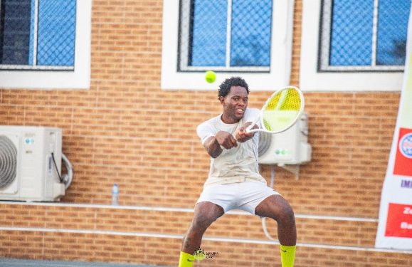 Canice Abua emerged champion of the Men’s Singles event at the 2026 Central Bank of Nigeria Open National Tennis Championship