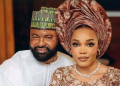 Yoruba actor, Akin Olaiya, and his wife, Nafeesat Feenah Hammed