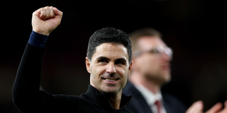 Mikel Arteta Amatriain a Spanish football manager