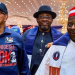NDC presidential candidate, Peter Obi and his running mate, Rabiu Musa Kwankwaso