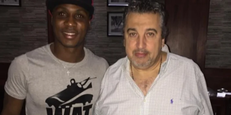 Ex-international Odion Ighalo alongside renowned Argentine football scout Marcelo Houseman