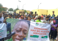 Lagos teachers protesting student abduction in Oyo State
