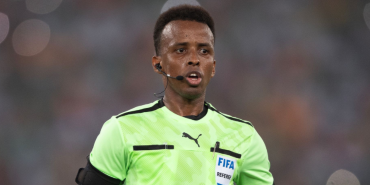 Somali referee Omar Abdulkadir Artan