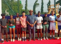 Nigerian junior tennis players at the ongoing 2026 NASCO/ITF J30 World Tennis Tour Junior Championship in Abuja