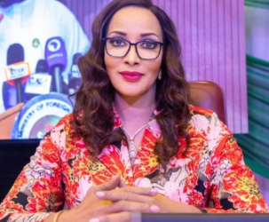 The Minister of Foreign Affairs, Ambassador Bianca Odumegwu-Ojukwu