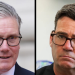 Sir Keir Starmer (left) and Andy Burnham