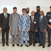 From L-R: Attorney General and Commissioner for Justice,Ondo State, Dr. Olukayode Ajulo (SAN); DG National Institute of Police Studies, Prof. Olu Ogunsakin; Senior Special Assistant to the President on Administration and Operations, Mrs Oyinade Nathan-Marsh; President Nigeria Bar Association, Mazi Afam Osigwe (SAN); Chairman NGF Committee on State Police/Governor of Ogun State, Prince Dapo Abiodun; Chief of Staff to the President, Rt. Hon. Femi Gbajabiamila; Special Assistant to the President on Legal Matters, Tomi Belgore; Attorney General of the Federation and Minister for Justice, Chief Lateef Olasunkanmi Fagbemi (SAN); Senior Special Assistant to the President on Planning and Research, Mr. Dubem Moghalu; Attorney General Lagos State and Commissioner for Justice, Mr. Lawal Pedro (SAN); Representative of Inspector General of Police, DIG Isyaku Mohammed; Director General NGF Secretariat, Dr. Adulateef Shittu; Director General Nigeria Law Reform Commission, Prof. Dakas Dakas, in a group photograph after the Inauguration of Presidential Working Group on State Policing, at the State House Abuja.