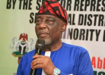 Chairman of the Ad hoc Committee, Sen. Abba Moro