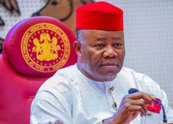 Senate president, Godswill Akpabio