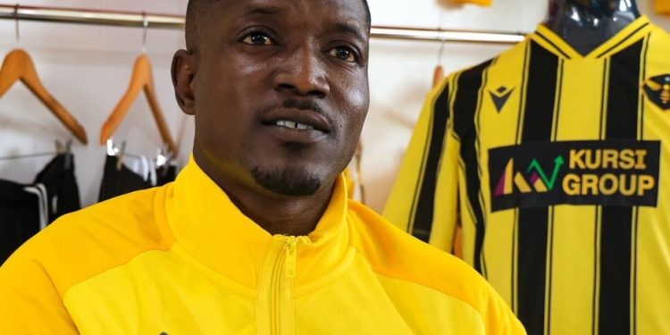 Ranchers Bees newest signing, goalkeeper Alhassan Tofa.