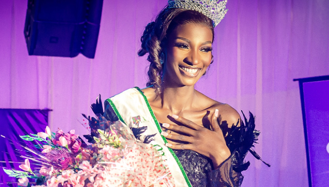 HRM. Miss Rachel Apollos, former Miss Naija