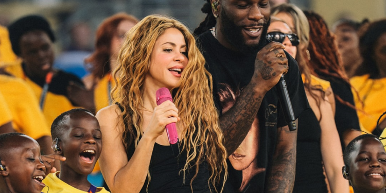 Burna Boy, Shakira, and Uganda's Dance Troupe Ghetto Kids