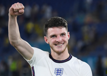 England midfielder, Declan Rice