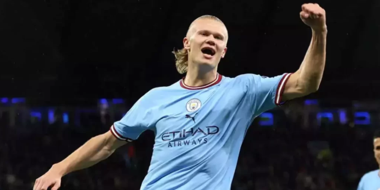 Erling Braut Haaland celebrates win over Ivory Coast
