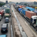 An image illustrating the gridlock at Lagos-Ibadan Expressway