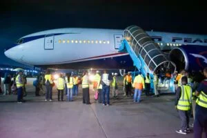 Air Peace flight brings 284 Nigerians home in fourth phase of evacuation