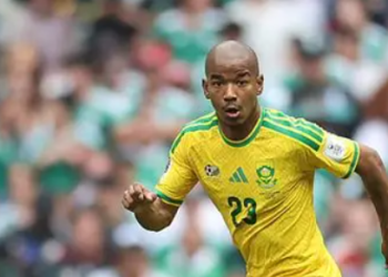 South Africa international football star, Jayden Adams