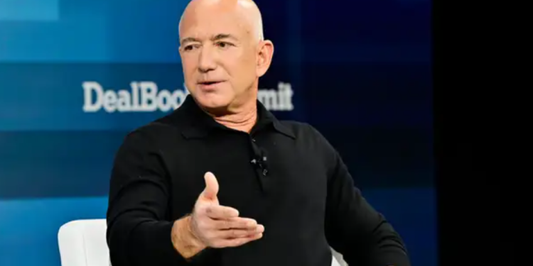 Amazon founder, Jeff Bezos