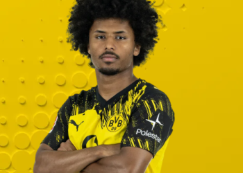Karim Adeyemi, winger for La Liga club FC Barcelona