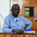 Ugandan opposition leader Dr. Kizza Besigye pictured in court during his treason trial before suffering a health emergency.