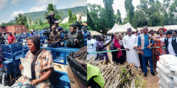 Kogi Gov, IFAD-VCDP distributes farm inputs, cargo tricycles to 572 farmers in the state