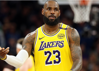 NBA superstar LeBron James