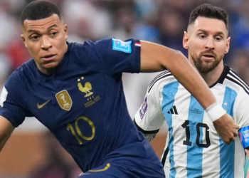 Mbappe and Messi