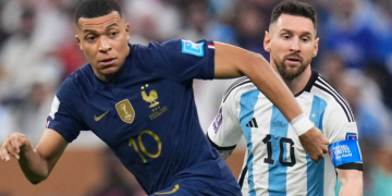 Mbappe and Messi
