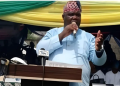 The Chairman of LCDA council, Mr. Ismail Monsuru Akinloye, addressing security measures, the gradual restoration of electricity across its communities on Friday