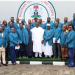 Hon. Yusuf Yakub, the Director-General of the Nigerian Technical Aid Corps, the 28 Technical Aid Corps volunteers to be deployed to Uganda