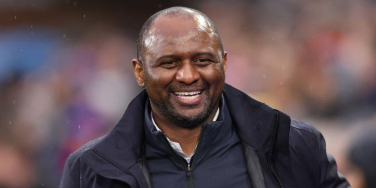 Former Crystal Palace manager, Patrick Vieira