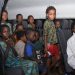 Oriire school pupils after rescue from kidnappers by security forces.